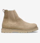 Birkenstock - Highwood Slip On Men Suede Chelsea Boot - Taupe - Normal