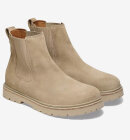 Birkenstock - Highwood Slip On Men Suede Chelsea Boot - Taupe - Normal