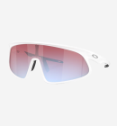 Oakley -  RSLV Solbriller - Matt White, Prizm Snow Sapphire