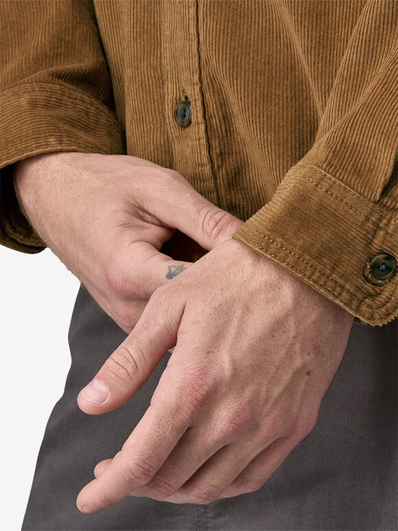 Patagonia - Corduroy Shirt - Fløjls Skjorte - Herre - Coriander Brown