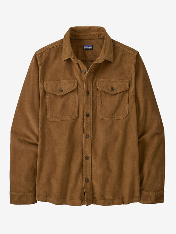 Patagonia - Corduroy Shirt - Fløjls Skjorte - Herre - Coriander Brown