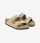 Birkenstock - Arizona blød fodseng - Nubucklæder - Sandcastle - Smal model