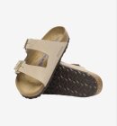Birkenstock - Arizona blød fodseng - Nubucklæder - Sandcastle - Smal model