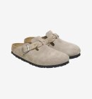Birkenstock - Boston Braided - Suede Leather  - Taupe - Smal