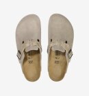 Birkenstock - Boston Braided - Suede Leather  - Taupe - Smal