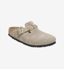 Birkenstock - Boston Braided - Suede Leather  - Taupe - Smal