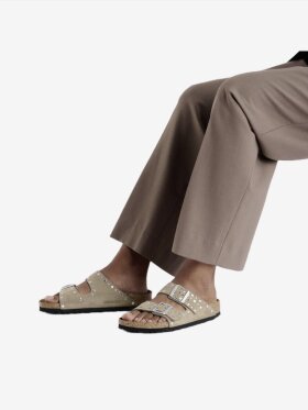 Birkenstock - Arizona Rivet - Suede Leather - Taupe - Smal
