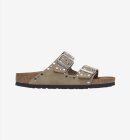 Birkenstock - Arizona Rivet - Suede Leather - Taupe