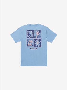 Billabong - Twin Peaks - Short Sleeves T-Shirt for Men - Sky Blue
