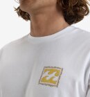 Billabong - Crayon Wave - Short Sleeves T-Shirt for Men - White