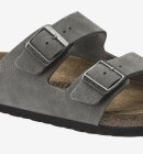 Birkenstock - Arizona Nubuck Leather - Desert Buck Whale Gray - Normal