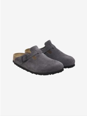 Birkenstock - Boston Suede Leather - Velvet Grey - Normal
