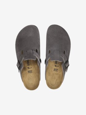 Birkenstock - Boston Suede Leather - Velvet Grey - Normal