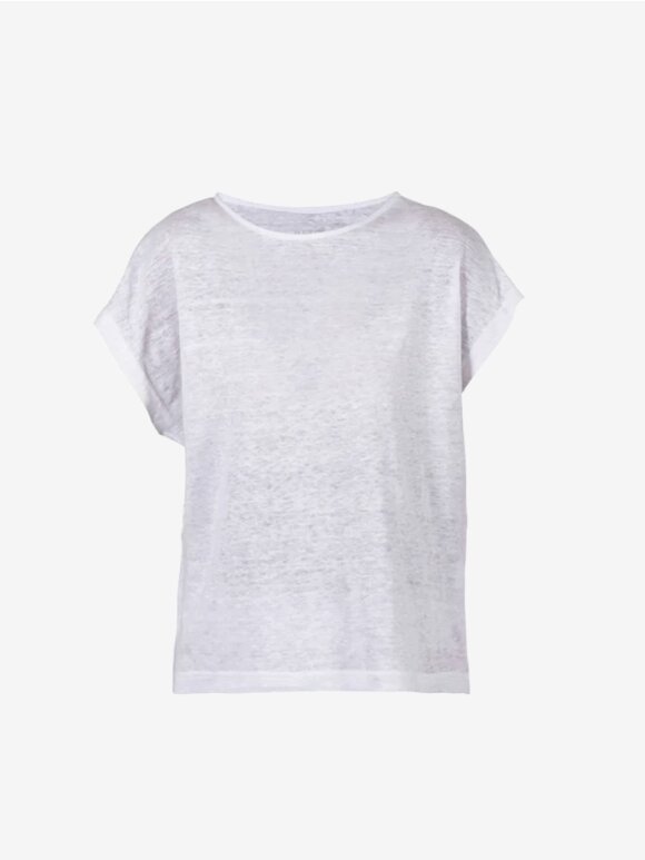 Blue Sportswear - Anabell Linen Tee - White