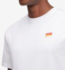 Sundek - T-shirt With Tricolour Embroidery - Herrer - White