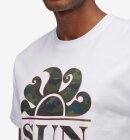 Sundek - Camou Follow The Sun Print T-shirt - Herrer - White