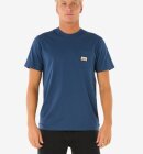 Rip Curl - Surf Paradise Badge Tee Update - Herre - Washed Navy
