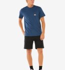 Rip Curl - Surf Paradise Badge Tee Update - Herre - Washed Navy