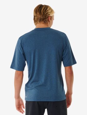 Rip Curl - Stack UV Short Sleeve Rash Guard - Herre - Navy Marle