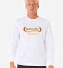 Rip Curl - Icons Of Surf Long Sleeve UV Tee - Herre - White
