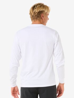 Rip Curl - Icons Of Surf Long Sleeve UV Tee - Herre - White