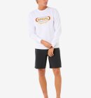 Rip Curl - Icons Of Surf Long Sleeve UV Tee - Herre - White