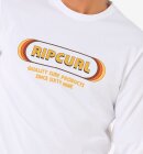 Rip Curl - Icons Of Surf Long Sleeve UV Tee - Herre - White