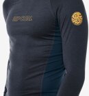 Rip Curl - å Dawn Patrol UPF Perf Long Sleeve Rash Vest - Herre - Navy Marle