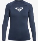 Roxy - Whole Hearted UV-bluse m/lange ærmer til damer - Indigo