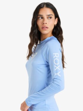 Roxy - Whole Hearted UV-bluse m/lange ærmer til damer - Grapemist