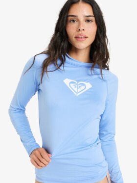 Roxy - Whole Hearted UV-bluse m/lange ærmer til damer - Grapemist