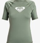 Roxy - Whole Hearted UV bluse m/korte ærmer til kvinder - Basil