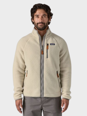 Patagonia - Men's Retro Pile Fleece Jakke | Herre | Pelican