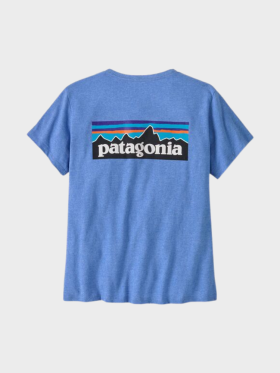 Patagonia - Women's P-6 Logo Responsibiliti T-shirt -  Abundant Blue