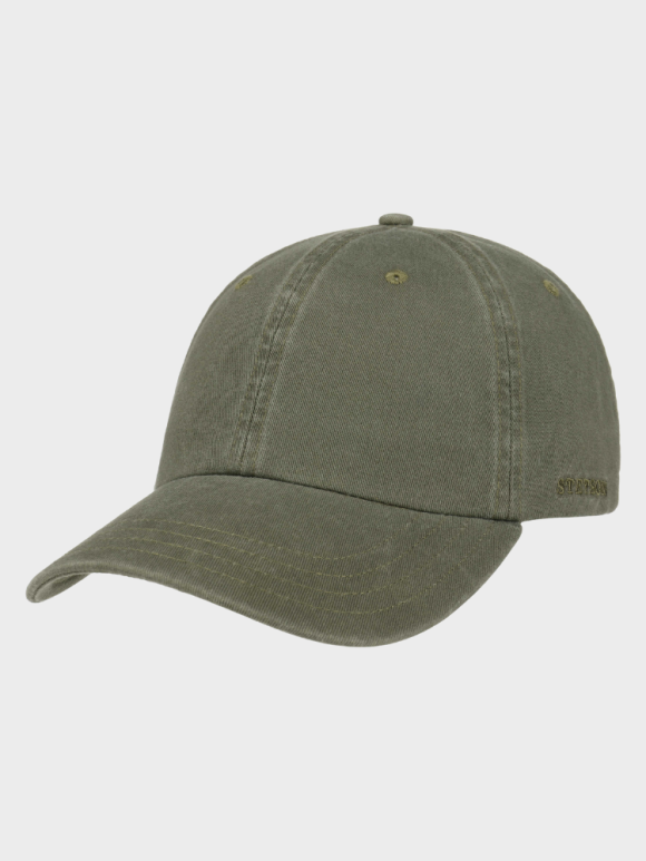 STETSON - Baseball Cotten Cap - Unisex - Olive