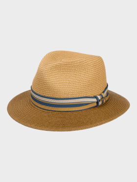 STETSON - Traveller Toyo Stråhat - Herre - Brown