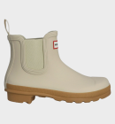 Hunter - Women's Original Chelsea Boots  - Gravel / Biscuit