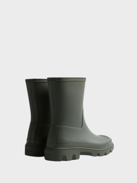Hunter - Downpour Short Boot - Unisex - Olive