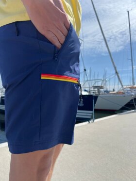 Sundek - Stretched Quick-Dry Fabric Walkshorts - Herre - Navy