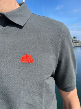 Sundek - Chadwick Cotton Pique Polo Shirt - Herrer - Pine