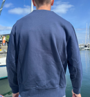 North Sails - Sweatshirt with side ribbing - Men - Navy Blue