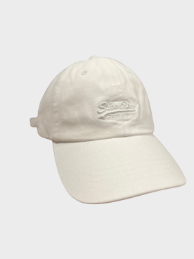 Superdry - Vintage Embroidery Cap - New Ecru Superdry - Vintage Embroidery Cap - New Ecru
