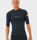 Rip Curl - Dawn Patrol UV Long Sleeve Rash Guard - Mænd - Navy Marle