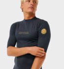 Rip Curl - Dawn Patrol UV Long Sleeve Rash Guard - Mænd - Navy Marle