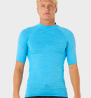 Rip Curl - Dawn Patrol UV Long Sleeve Rash Guard - Mænd - Blue Paint