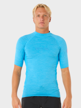 Rip Curl - Dawn Patrol UV Long Sleeve Rash Guard - Mænd - Blue Paint
