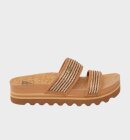 Reef - Cushion Vista Hi - Sandaler til damer - Chocolate Raffia 