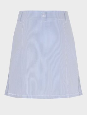 Sea Ranch - Sabrina - Nederdel m/indbygget shorts til damer - White/Fedral Blue