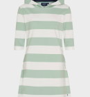 Sea Ranch - Ronja - skjortekjole til damer - Pearl/Pastel Green
