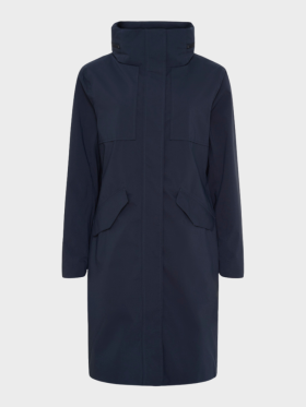 Sea Ranch - Susan - regnfrakke til damer - Dark Navy